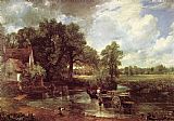 John Constable Paintings - The Haywain 1821 by John Constable